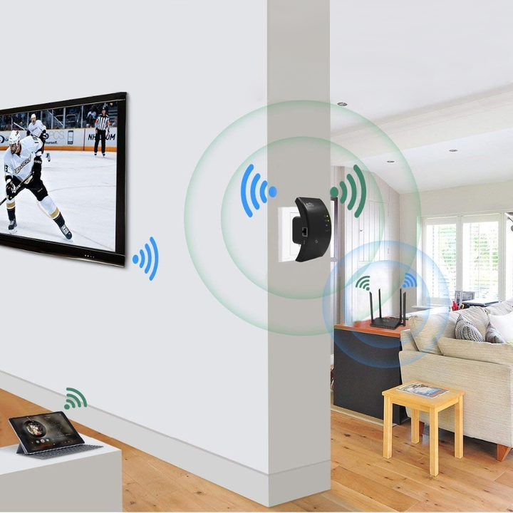 Wireless WiFi Signal Booster for Enhanced Connection
