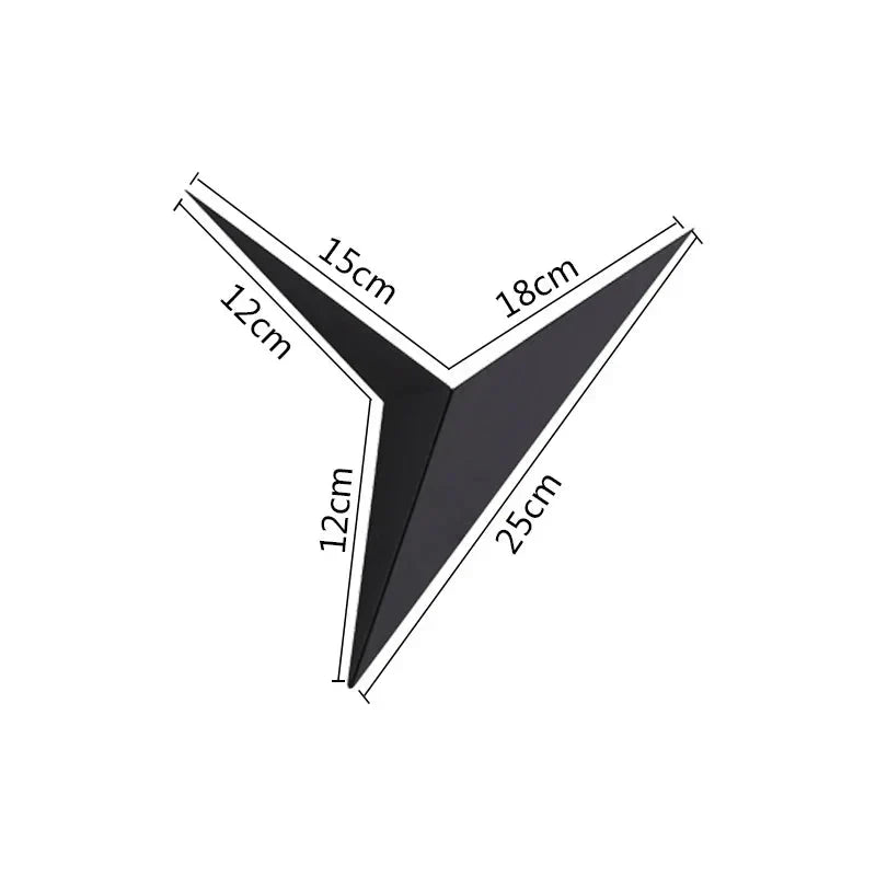 NoctiLux geometrisk LED-vegglampe | Moderne belysning for nattbord i moderne hjem