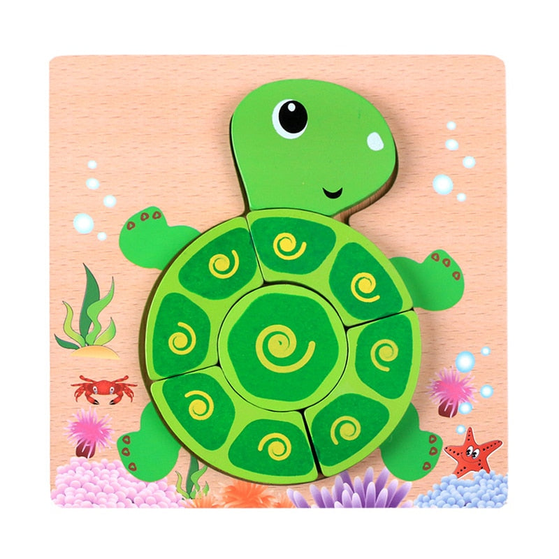 Montessori-puslespill i tre – ColourJoy (Kjøp 1, få 1 gratis)