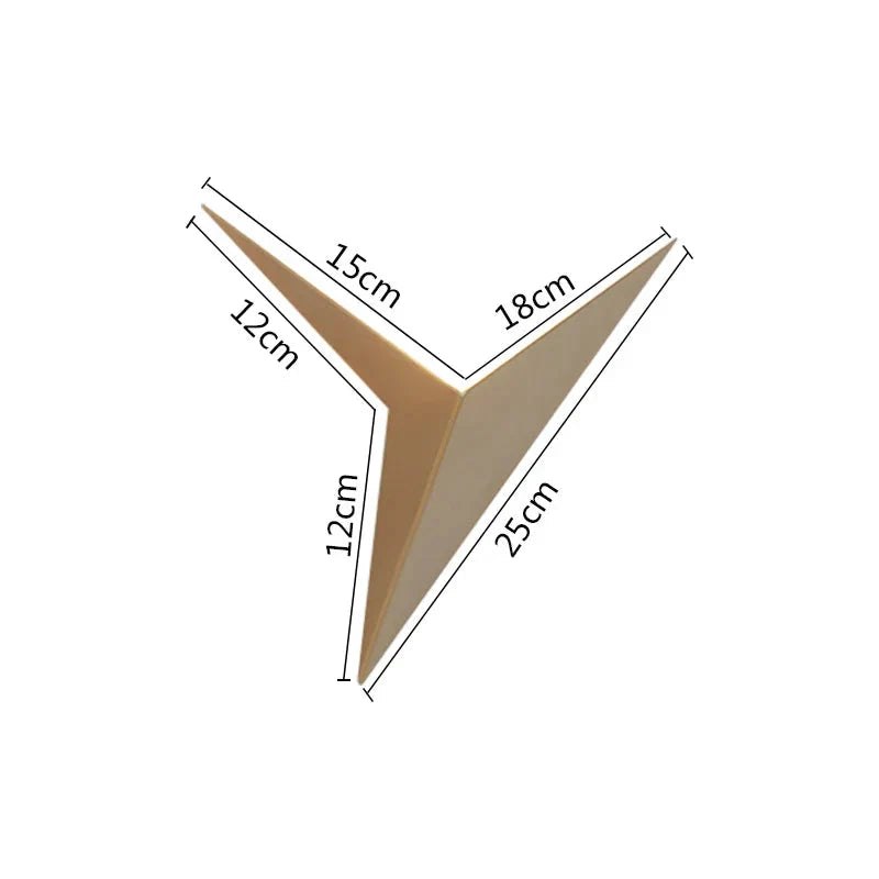 NoctiLux geometrisk LED-vegglampe | Moderne belysning for nattbord i moderne hjem