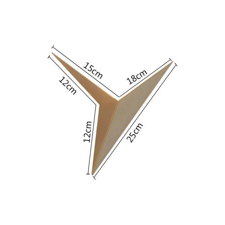 NoctiLux geometrisk LED-vegglampe | Moderne belysning for nattbord i moderne hjem
