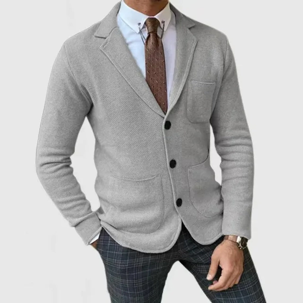 Knitted blazer for men – refined style