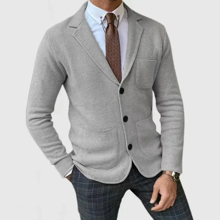 Knitted blazer for men – refined style