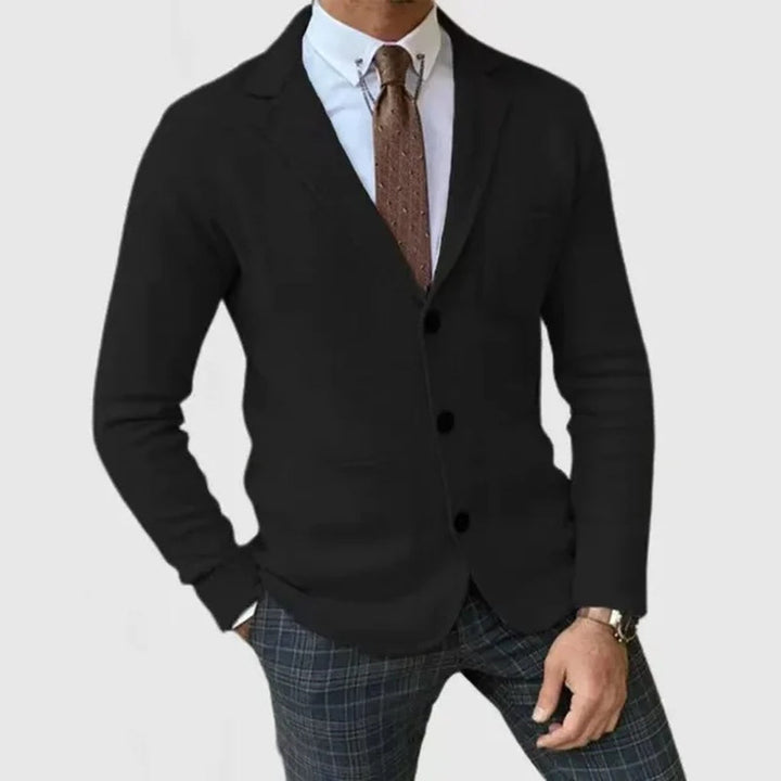 Knitted blazer for men – refined style