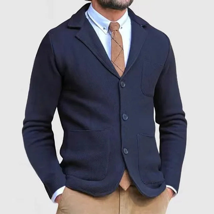 Knitted blazer for men – refined style