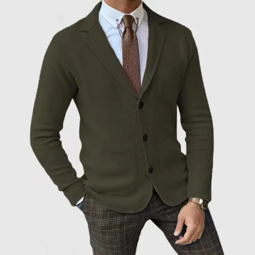 Knitted blazer for men – refined style