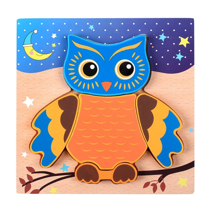 Montessori-puslespill i tre – ColourJoy (Kjøp 1, få 1 gratis)