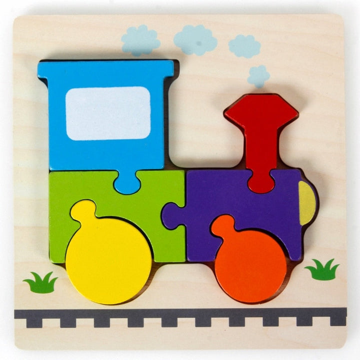 Montessori-puslespill i tre – ColourJoy (Kjøp 1, få 1 gratis)