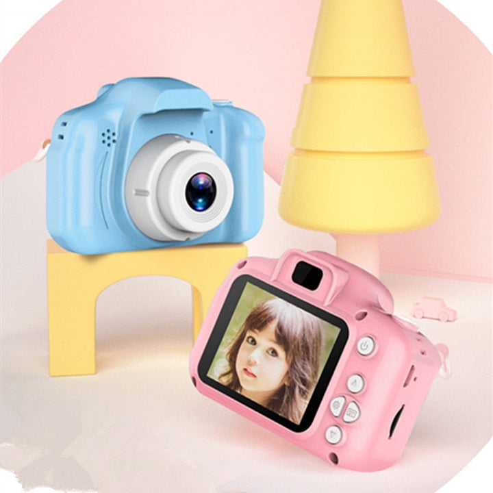 HD Mini Digital Kamera med Beskyttende Etui for Barn