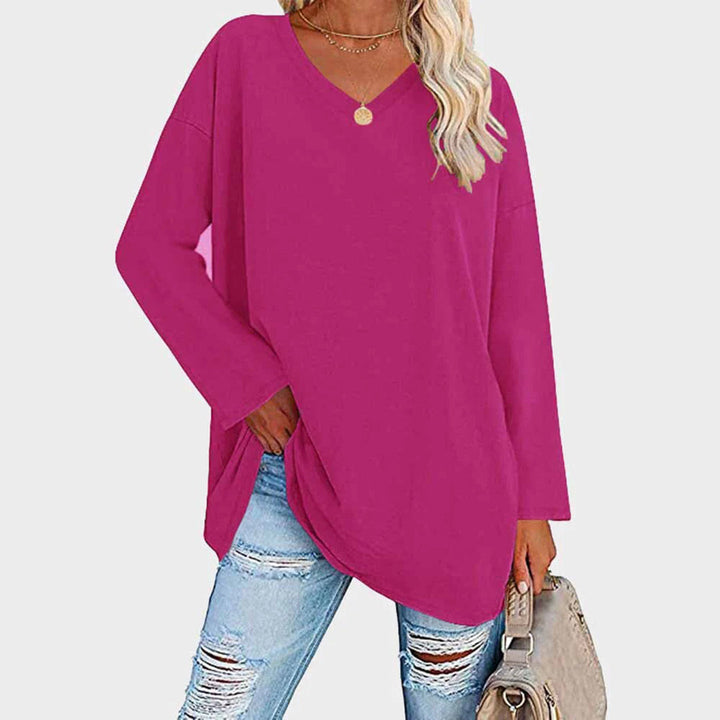 Elegant long-sleeved top