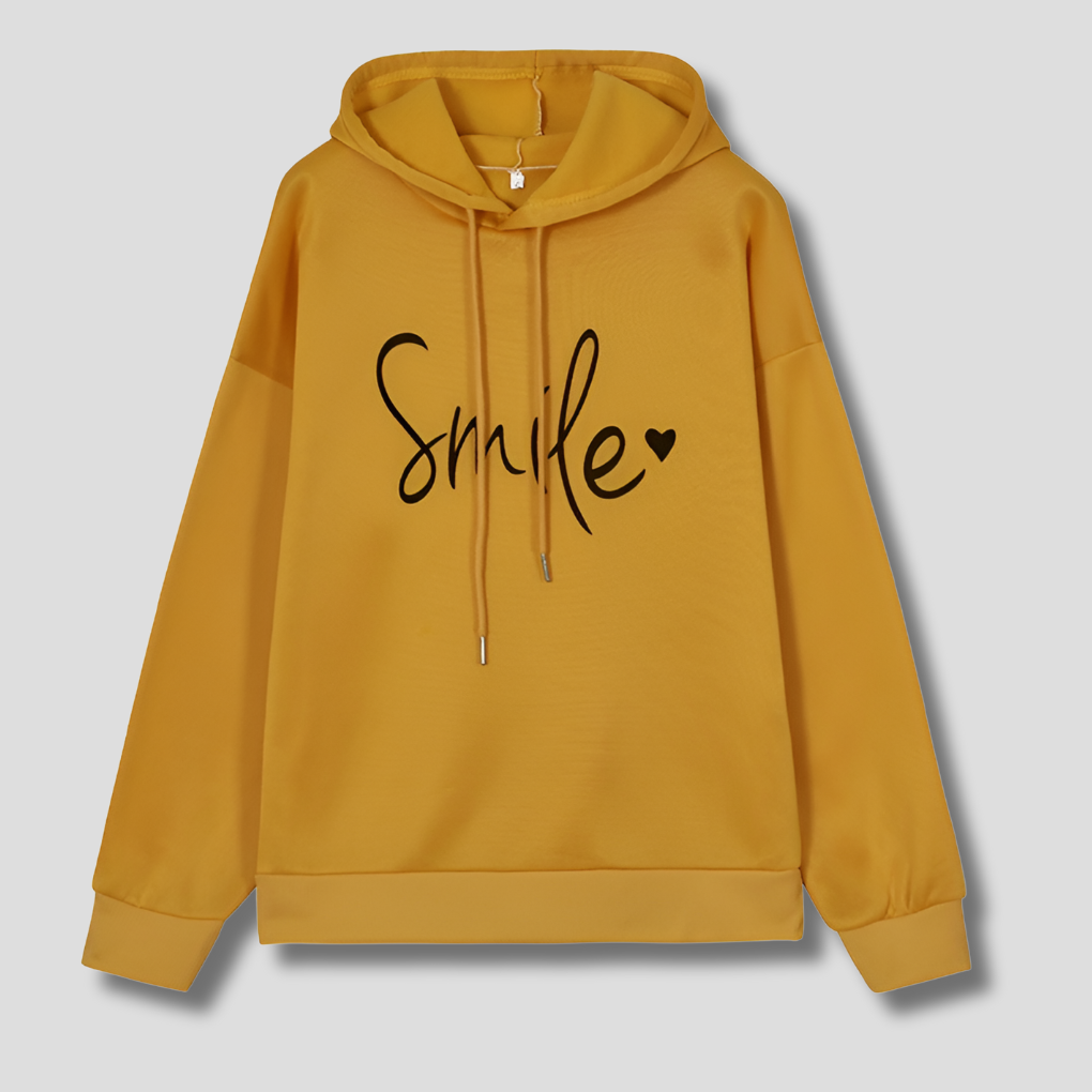Damen Smil Hoodie