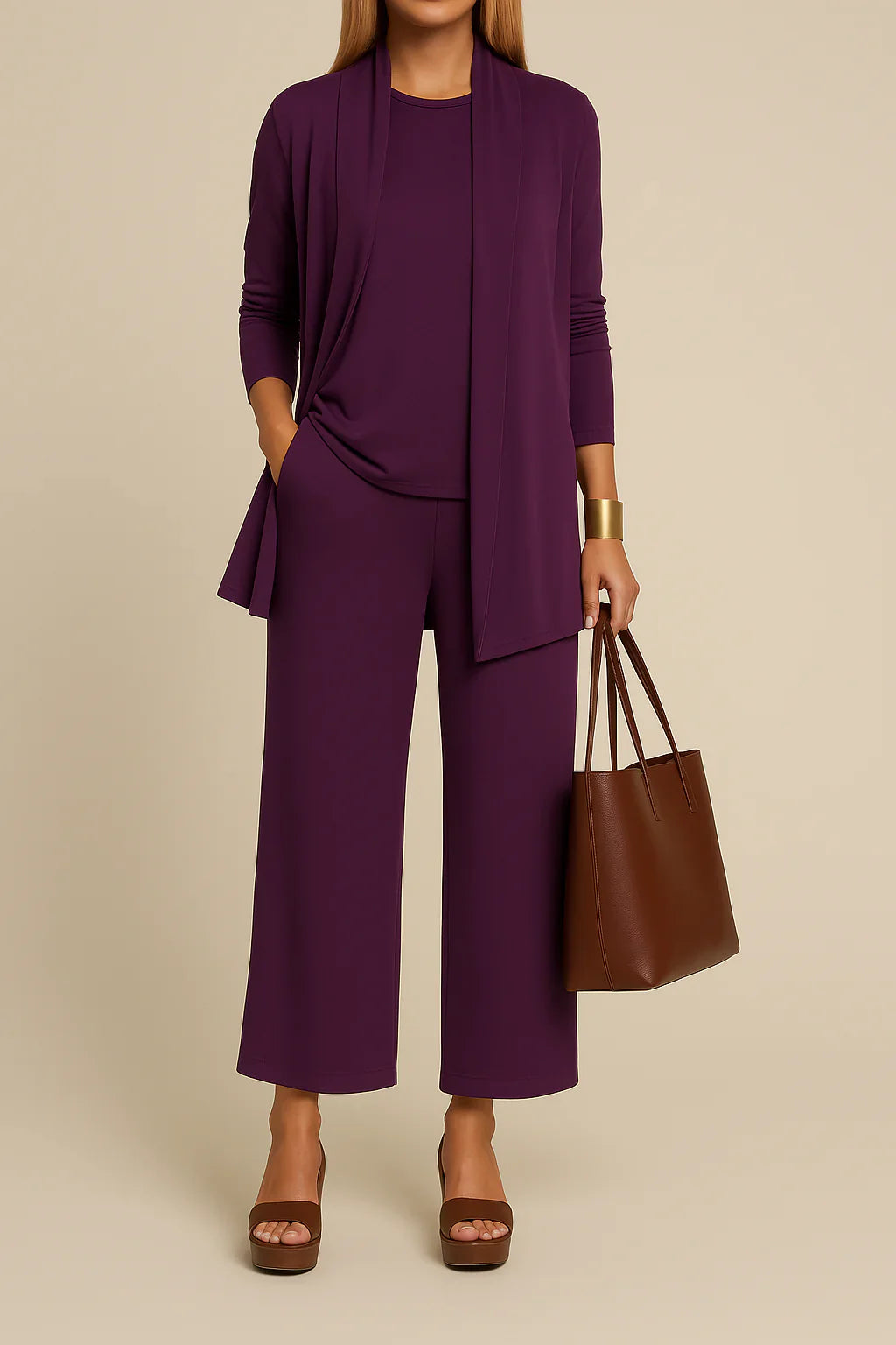 Stylish and refined 3-piece suit