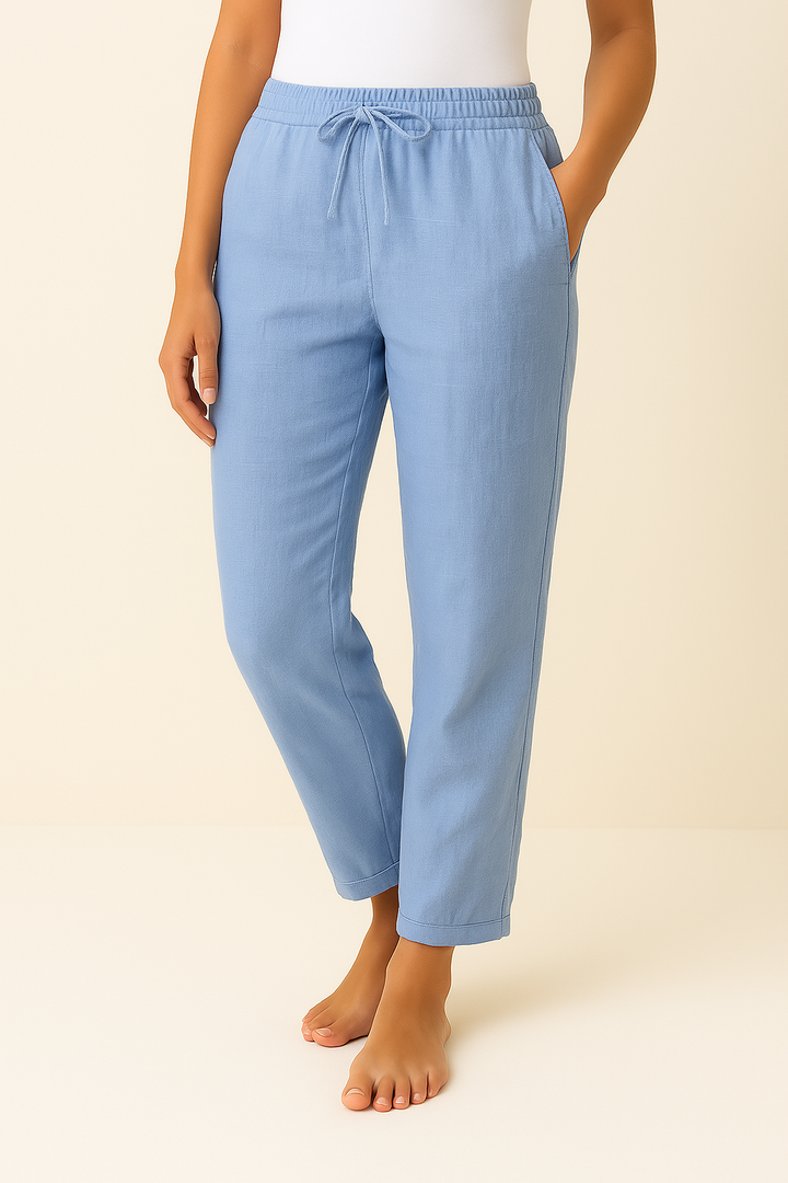 Linen blend pants Effortless elegance for any occasion