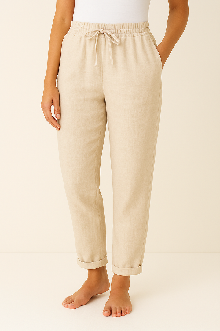 Linen blend pants Effortless elegance for any occasion