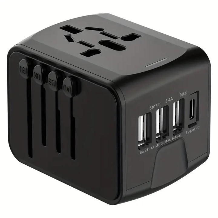 Internasjonal Reise Plugg Adapter Kompakt, Sikker & Rask Lading for Global Bruk