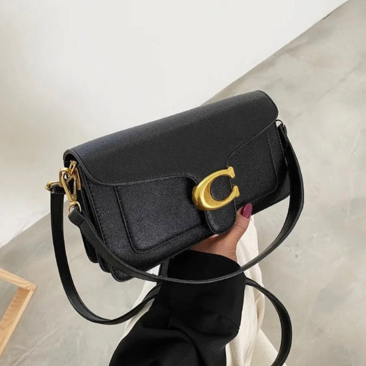 Coach Teller | Elegant Skulderveske for Kvinner Brun | Vanero