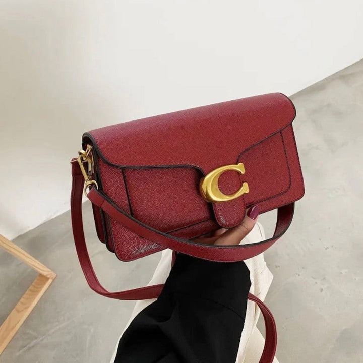 Coach Teller | Elegant Skulderveske for Kvinner Brun | Vanero