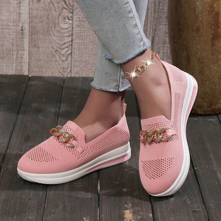 Classic slip-on loafers for women