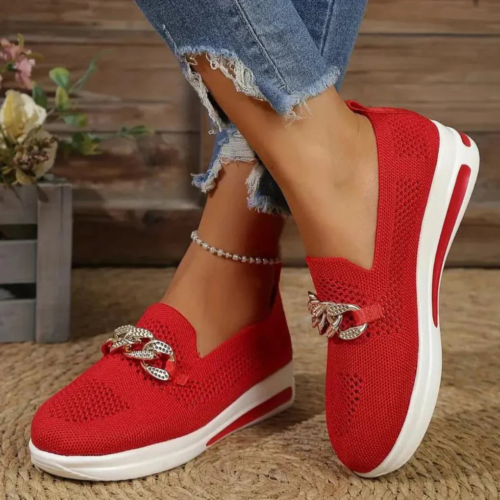 Classic slip-on loafers for women