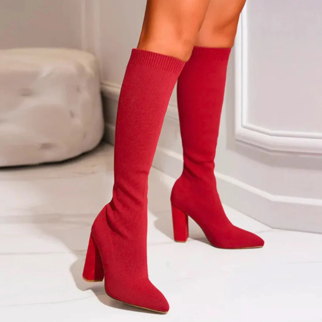 Knee-high stretch boots for women
Effortless elegance with everyday comfort
