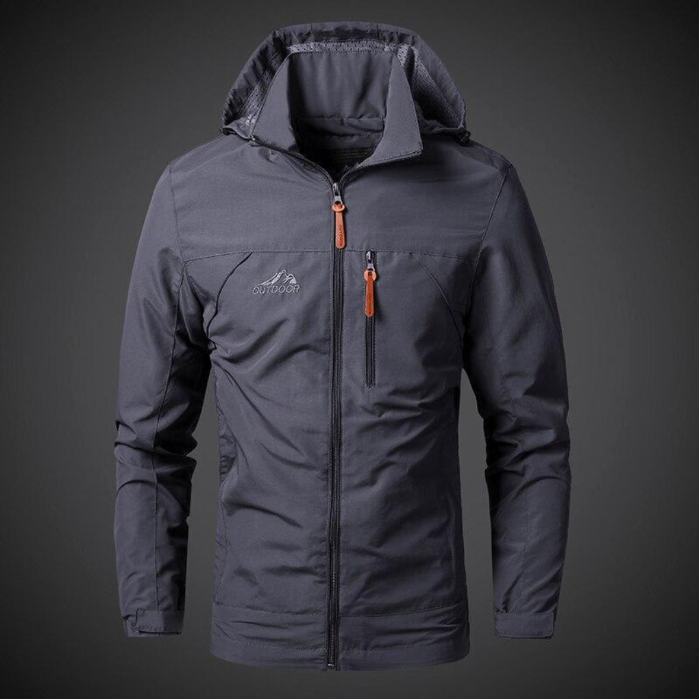 Wasserdichte und winddichte Herrenjacke für Outdoor-Aktivitäten