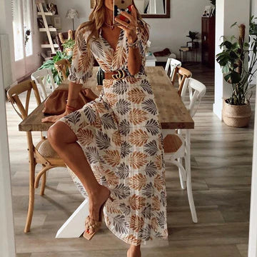 Boho Swing Maxi Kjole