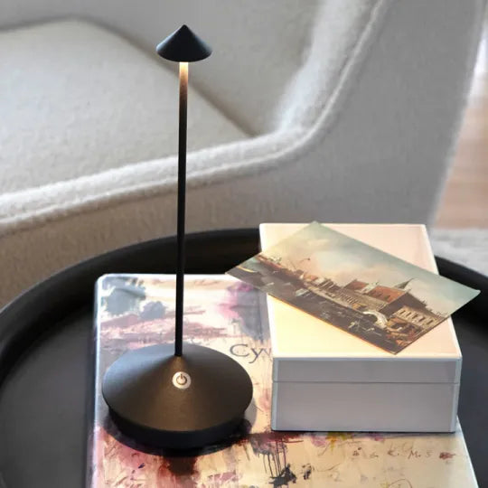 Trådløs LED-lampe | Dimbar berøringslampe med batteri