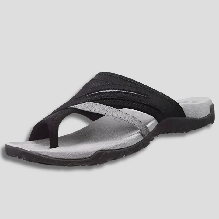 Cross straps comfort sandals