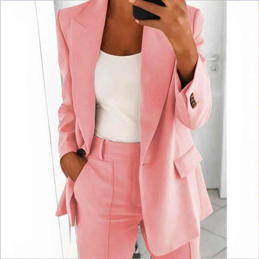 Blazer og buksesett for kvinner