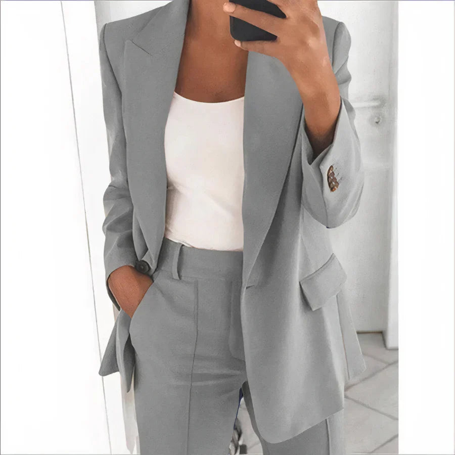 Blazer og buksesett for kvinner