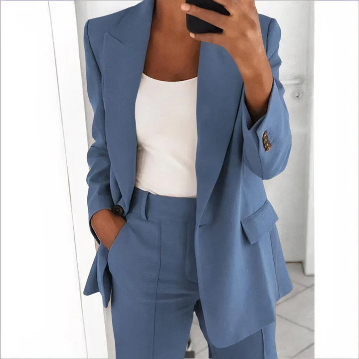 Blazer og buksesett for kvinner