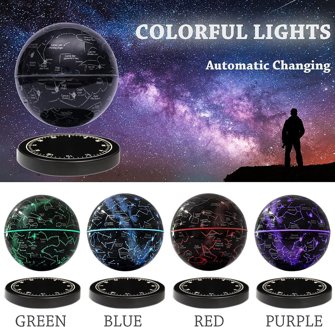 Konstellasjon | Lampe med flytende, roterende stjernehimmel | Magnetisk levitasjon | SkyOrbit