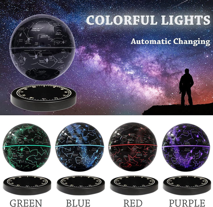 Konstellasjon | Lampe med flytende, roterende stjernehimmel | Magnetisk levitasjon | SkyOrbit