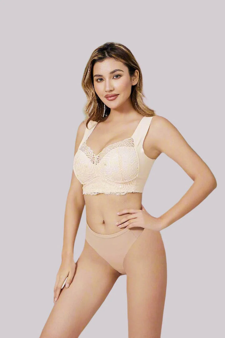 Comfortably supportive push-up bra