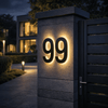 LICHTZEICHEN – Tilpasbare LED-husnummer for moderne hjem