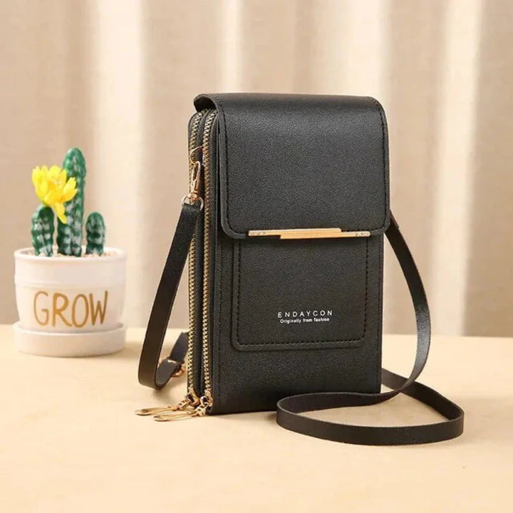 Shoulder bag with touchscreen for women