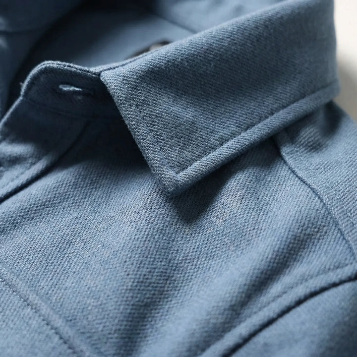 Overshirt med lange ermer og brystlommer - Pablo
