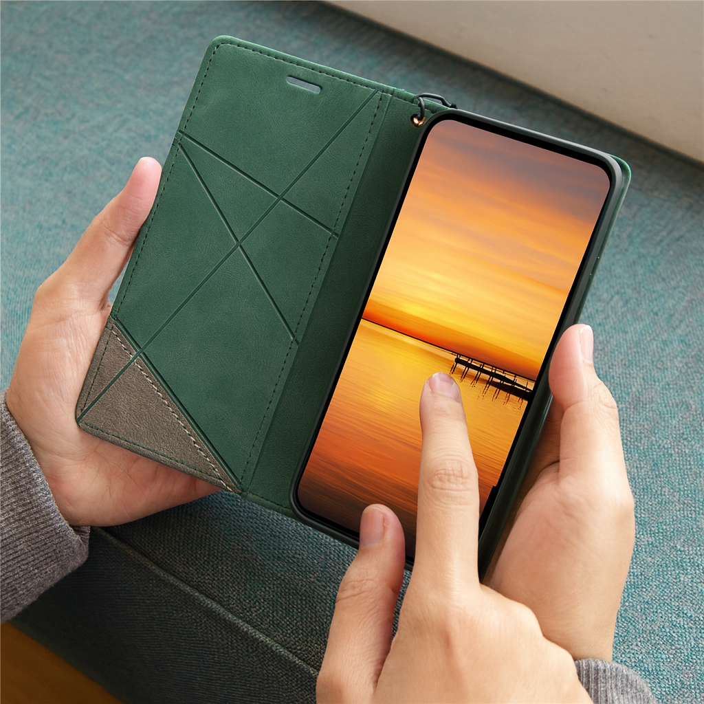 Sammenleggbart Skinnetui for Smarttelefon