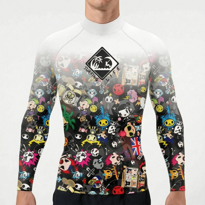 Rashguard med lange ermer - Brexion