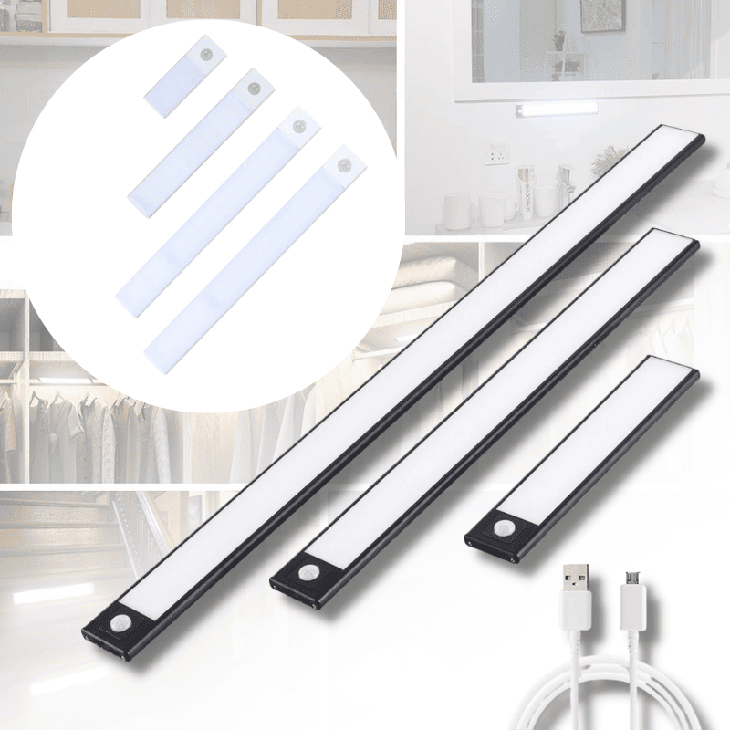 Wireless LED strips with motion sensor