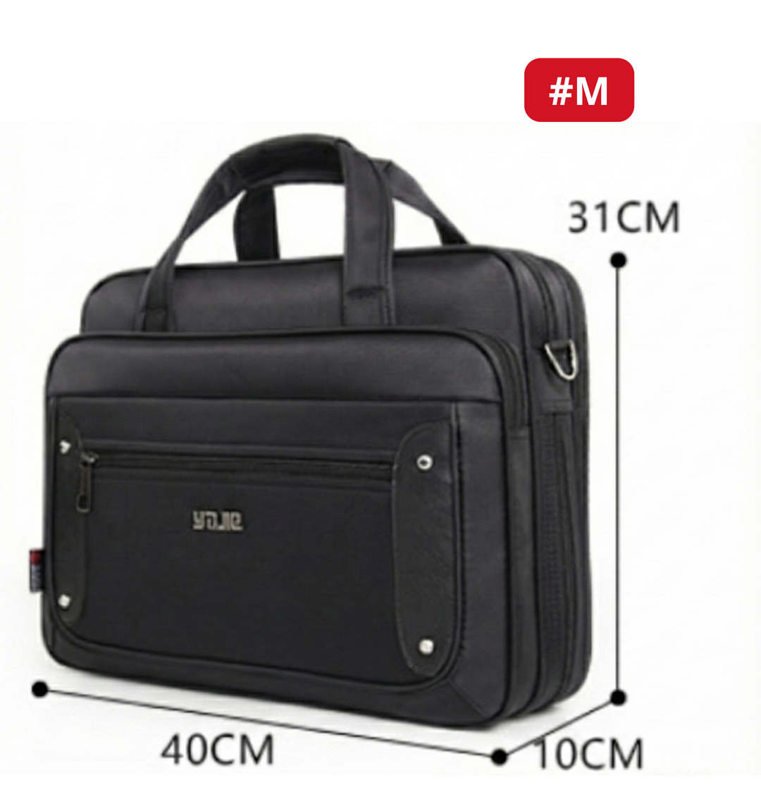 Herrenes Lerretsbag for Laptop og Business