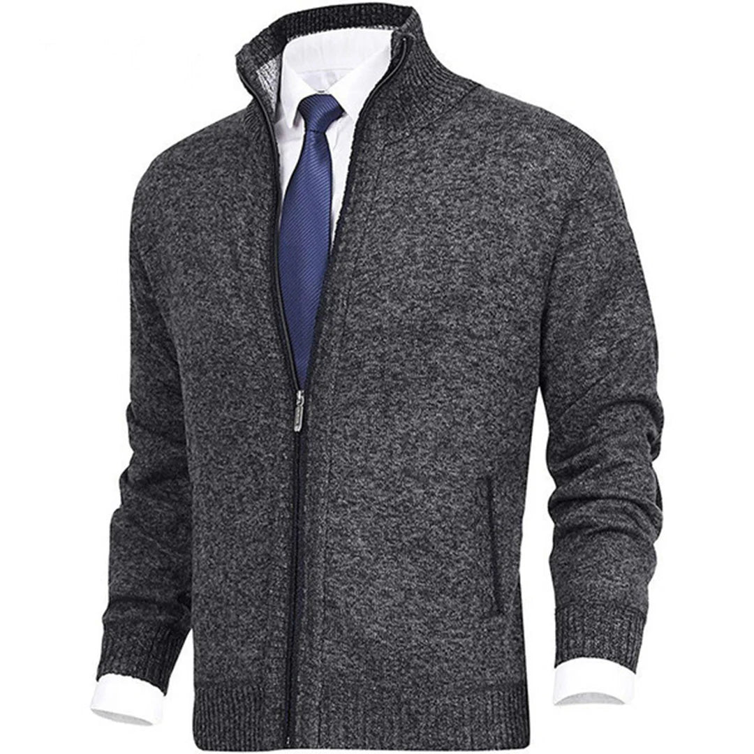 Fleece vest with zipper for men – warmth and versatility for everyday comfort