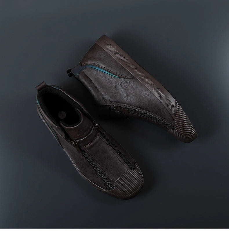 Sneakers for menn med glidelås og komfort – Noah