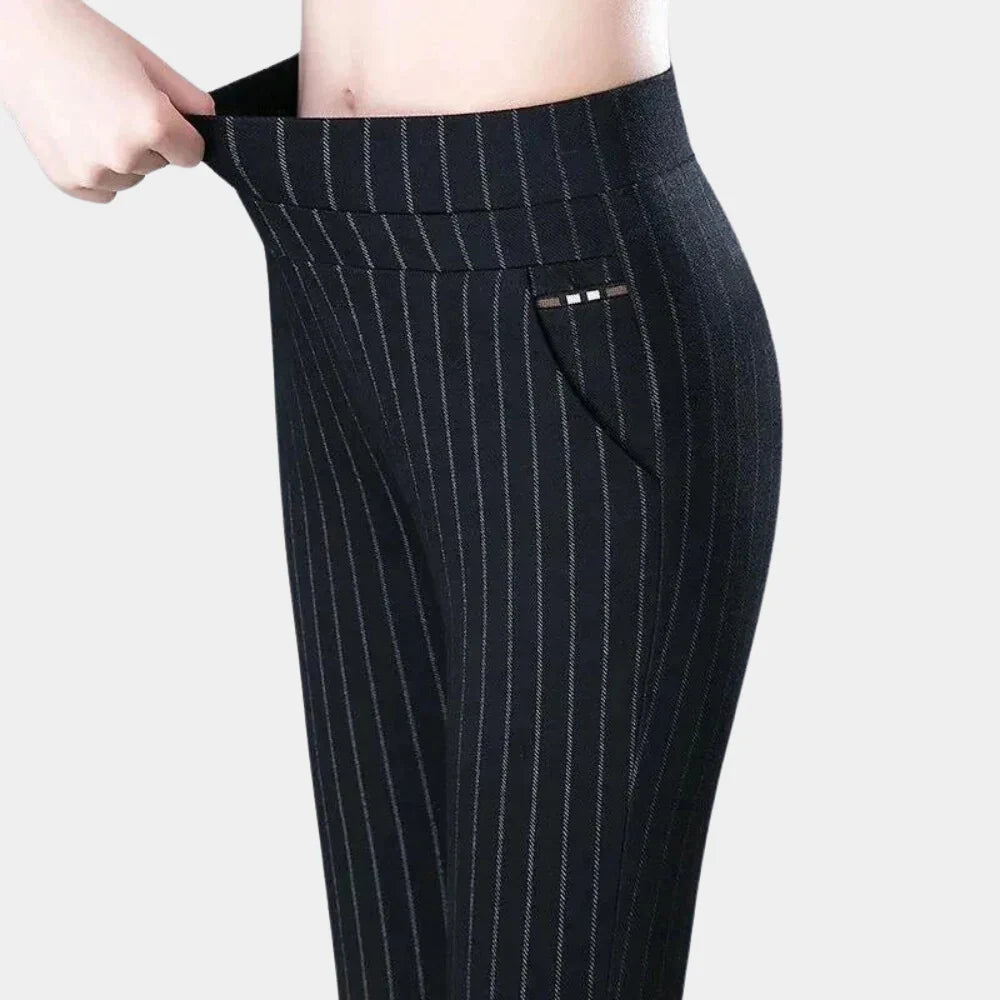 Komfortable Stretchhosen mit hoher Taille