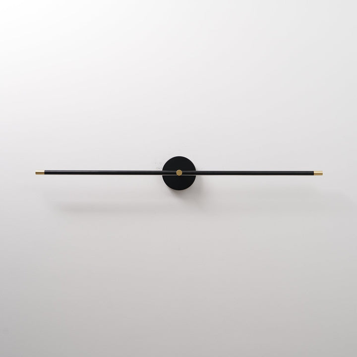 Minimalistisk lineær vegglampe med to armer i moderne stil
