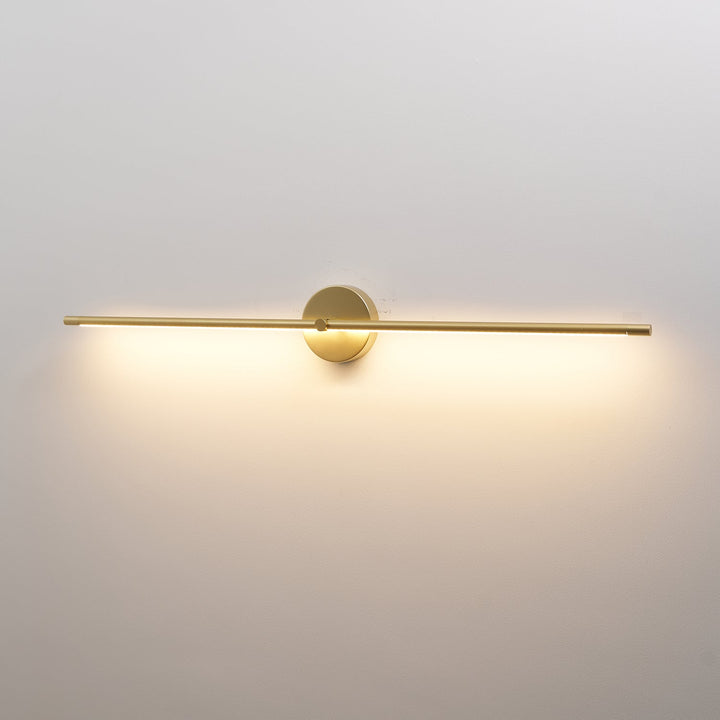 Minimalistisk lineær vegglampe med to armer i moderne stil