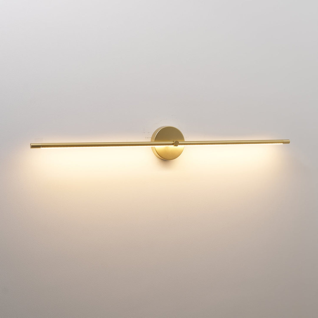 Minimalistisk lineær vegglampe med to armer i moderne stil