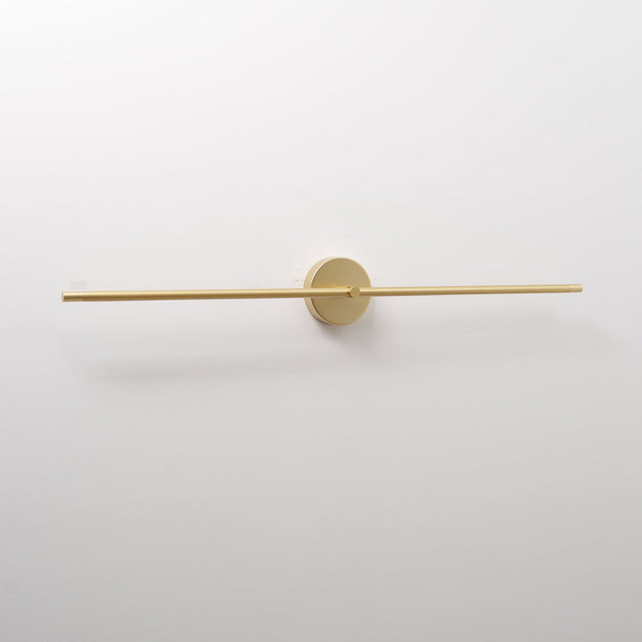 Minimalistisk lineær vegglampe med to armer i moderne stil
