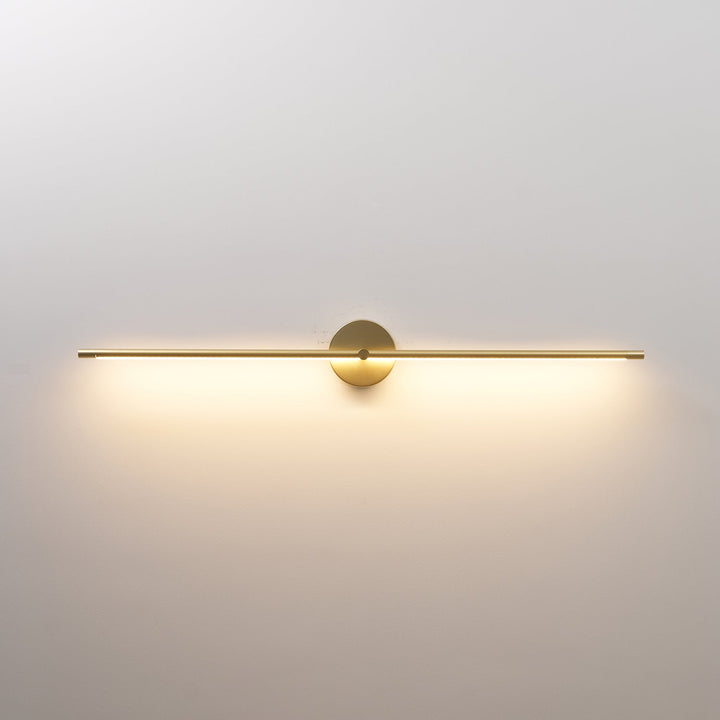 Minimalistisk lineær vegglampe med to armer i moderne stil