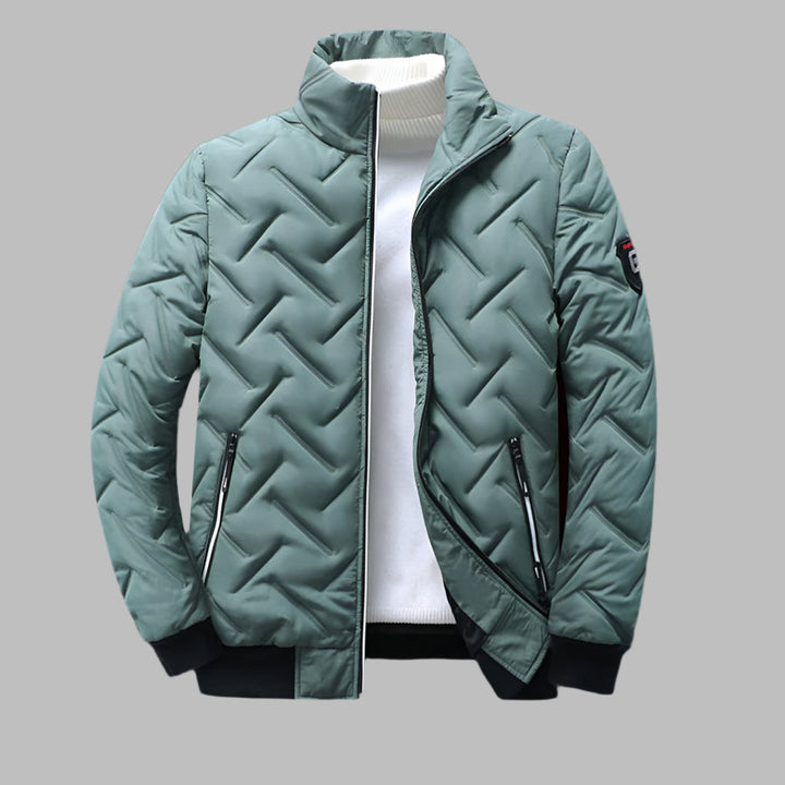 Men's windbreaker with full zipper